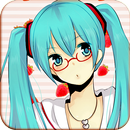 Hatsune vocaloid Miku Wallpaper APK