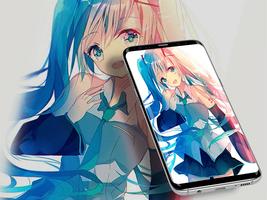 برنامه‌نما Hatsune vocaloid Miku Wallpaper عکس از صفحه