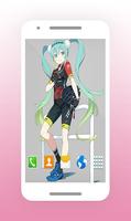 Fan Art Hastane Miku Wallpapers plakat