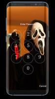 Ghost Face Lock Screen capture d'écran 1