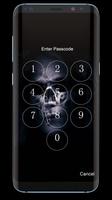 Ghost Face Lock Screen captura de pantalla 2