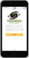 HaulWare Driver Mobile Affiche