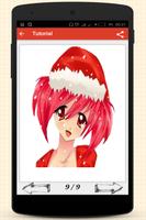 Draw Anime Christmas Ekran Görüntüsü 1
