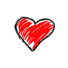 Doodle Heart ไอคอน