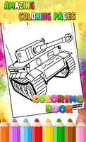 Coloring Pages For Tank Machine poster