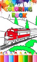 Coloring Pages For Train Cartoon screenshot 1