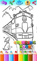 Coloring Pages For Train Cartoon screenshot 2