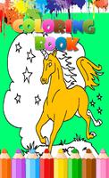 Unicorn Ponny Coloring Book 截图 1