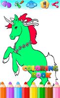 Unicorn Ponny Coloring Book imagem de tela 2