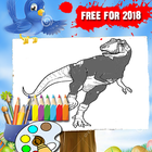 Dinosaurus Coloring Book 2018 आइकन