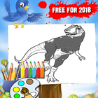 ikon Dinosaurus Coloring Book 2018