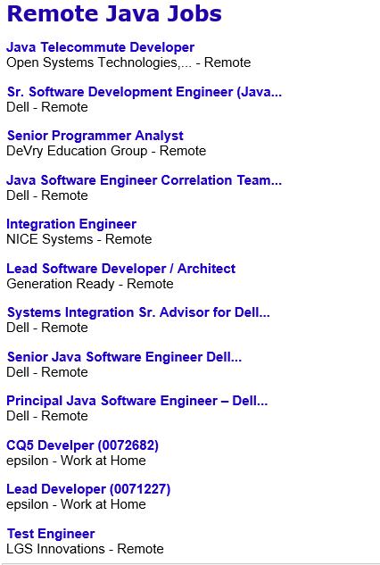 Java remote. Android developer jobs Remote.
