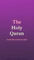 The Holy Quran, English/Arabic 海报