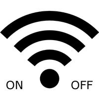 Wifi On/Off الملصق