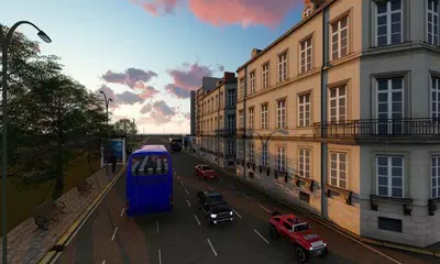實車巴士模擬器17 - 迷你巴士駕駛3D APK 下載