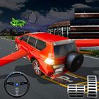 플라잉 자동차 게임 - 프라도 자동차 주차 게임 3D 아이콘