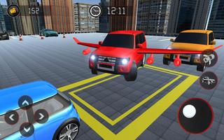 플라잉 자동차 게임 - 프라도 자동차 주차 게임 3D 스크린샷 2
