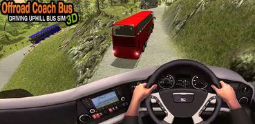 上り坂のオフロードバス駆動シミュレータ - バスゲーム