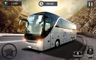 Uphill Off Road Bus Driving Simulator - Bus Games الملصق