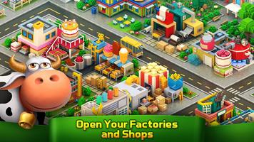 Farm City: tycoon day for hay ポスター