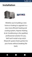 Haynes Heating & Air Conditioning capture d'écran 1