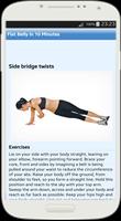 Flat Belly in 10 Minutes Plakat