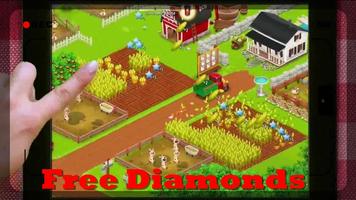 پوستر Unlimited Diamond Hay Day