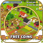 Unlimited Coins Hay Day prank simgesi