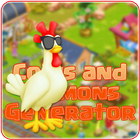 Coins generator free for hayday prank 图标