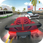 Car Racing Online Traffic ไอคอน