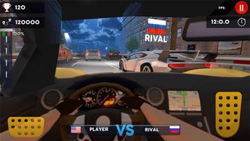 Car Racing Online 2 - Trafikte Yarış Arabası Sürme Ekran Görüntüsü 2