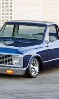 Tapeten Chevy C10 Pickup Plakat