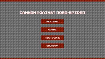 Poster Cannon Against Robo-Spider