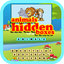 animals hidden boxes aplikacja