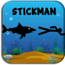 Stickman Shark Out aplikacja