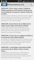 HBA Noticias Arequipa Affiche