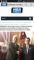 HBA Noticias Arequipa ภาพหน้าจอ 1