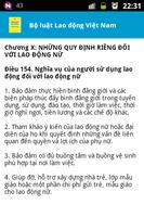Bộ luật Lao động Việt Nam اسکرین شاٹ 2