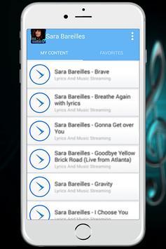 Sara Bareilles - Music With Lyrics Для Андроид - Скачать APK