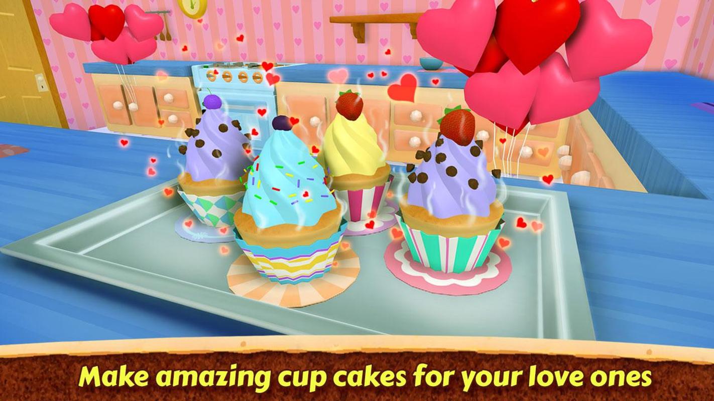 Valentine Love Cake Maker 3d Real Cook Game For Android Apk Download