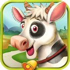 Village Farm Animals Kids Game simgesi