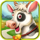 Village Farm Animals Kids Game icône