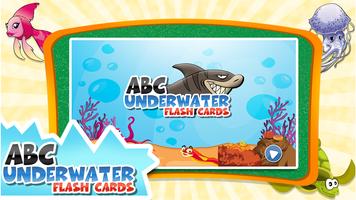 ABC Underwater Flash Cards Cartaz