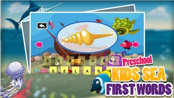 PreSchool Kids Sea First Words ภาพหน้าจอ 3