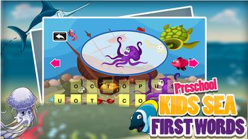 PreSchool Kids Sea First Words screenshot 2