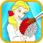 Princess Girl Coloring icon