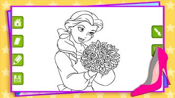 Princess Girl Coloring screenshot 3