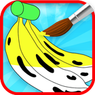 Fruit Pop Coloring For Toddler biểu tượng