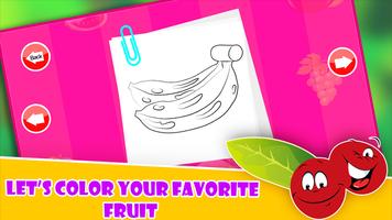 Fruit Pop Coloring For Toddler ảnh chụp màn hình 3