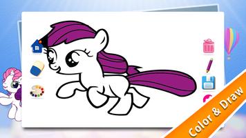 Pony Coloring For Toddlers ảnh chụp màn hình 3